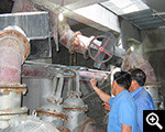 Xinhai technician guided the installation