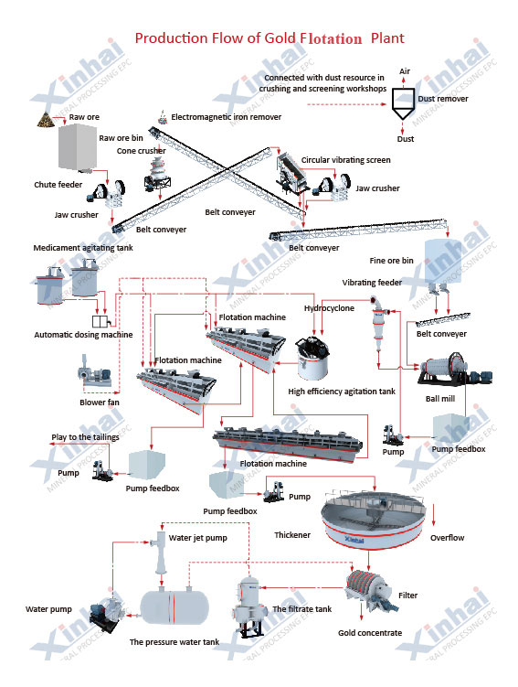 Gold Flotation Production Line